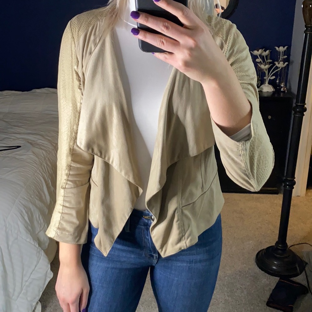 Tan Suede Jacket